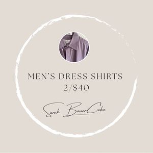 Mens dress shirts - 2/$40